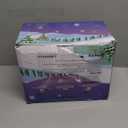 36'' 4Pack/ 40'' 2Pack Sleds, Snow Sled for Kids and Adult, Snow Tube for Sledding Heavy Duty Thickened Double Bottom with Handles, Sleds for Snow Outdoor Toys Gifts for Family Boys and Girls