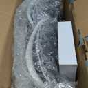 COMFIER Heated Lumbar Support Pillow with Vibration Massage, Back Support Cushion for Office Chair, Adjustable Height up to 18.1 in  Thoughtful Gifts for Mom Dad Women Men