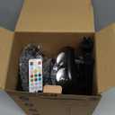 MOFOYEAH 4 Pack Solar Spot Lights Outdoor Waterproof IP68, Super Bright 9 Colors LED Solar Lights Outdoor with 3 Brightness Fixable Colors for Yard Pathway Garden House Lawn