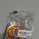 Volume Knob Cover for Ford Maverick Accessories 2025 Headligh Knob Ring Gear Shift Switch Trim Center Console Engine Start Stop Button Cap Radio Control Decor (3pcs, Orange)