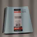 4 x AT-A-GLANCE 2025 Planner, Weekly & Monthly, 7" x 8-3/4", Medium, Contemporary Lite, Sky Blue