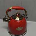 Amazon.com: Tea Kettle, Stovetop Whistling Teapot, Stainless Steel, Black, 3.0-Quart: Home & Kitchen