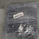 Exclusivo Mezcla Fleece Throw Blanket Extra Large, Super Soft and Warm Blankets for Couch, Sofa and Bed Waffle Textured, Cozy, Fuzzy and Lightweight (Heather Navy Blue, 50x70 Inches)