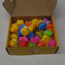 Rubber Ducks in Bulk,Assortment Duckies for Jeep Ducking Floater Duck Bath Toys Party Favors (50-Pack)