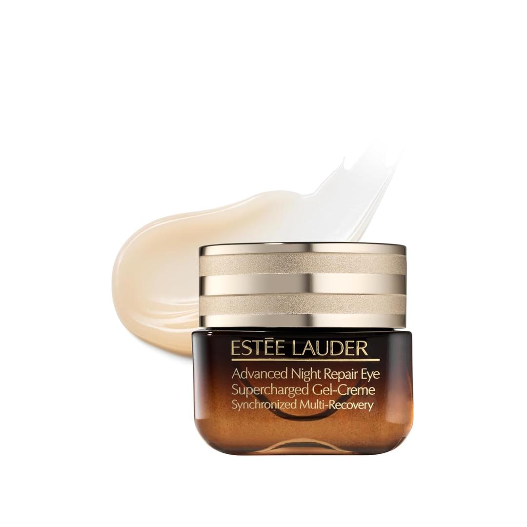 Estée Lauder Advanced Night Repair Eye Supercharged Gel-Cream Synchronized Multi-Recovery | Under Eye Cream for Dark Circles, 0.5 Fl Oz