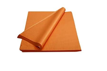 Party Solids Dark Orange Tissue Paper for Gift Bags - 15" X 20" Bulk Tissue Paper Dark Blue 480 Sheets - 10lb Newsprint for Packing, Birthday Gift Box Filler, Packing Supplies for Moving Supplies