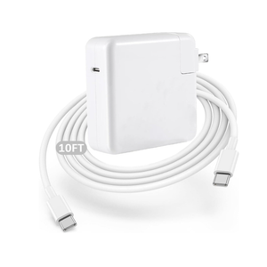 MacBook Pro Charger,96W MacBook Air Charger Fast Charging USB C Laptop Power Adapter,10FT Quick USB C