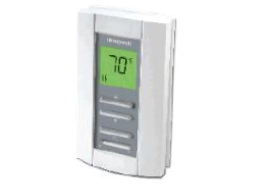 Honeywell TL7235A1003 Line Volt Pro Non-Programmable Digital Thermostat with Electronic Temperature Control, 240-Volt