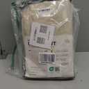 INOVADAY 100% Blackout Curtains for Bedroom, Black Out Curtains 84 Inch Long, Clip Rings Linen Blackout Drapes, Thermal Insulated Room Darkening for Living Room, 2 Panels  Beige,W50xL84