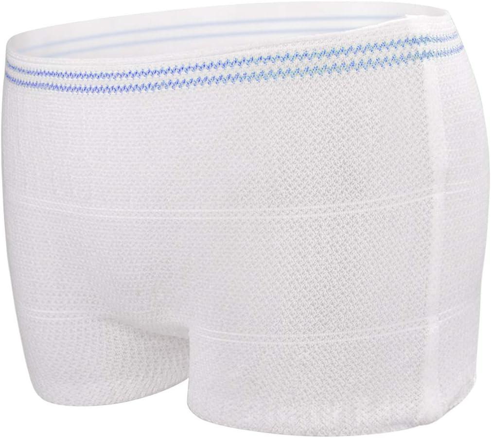 Disposable Mesh Underwear Postpartum 20 Count Postpartum Underwear for Women Maternity Incontinence Briefs, Soft, Breathable, Lightweight Mesh Panties (Medium)