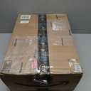 Suraielec Farmhouse Floor Lamp with Night Light, Rustic Standing Lamps for Living Room, Beige Linen Drum Lampshade, Oil Rubbed Bronze Finish, Traditional Floor Lamps for Bedroom Home Decor,Foot Switch