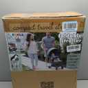Koola Baby Lightweight Travel Stroller for Baby & Toddlers - Easy Fold & Compact Stroller with Canopy, Storage Basket, Multi-Position Recline & Convenient One-Hand Fold (Grey)