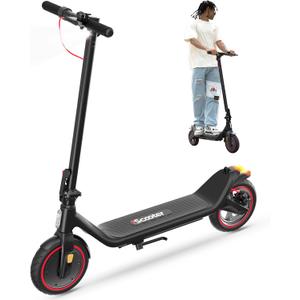 iScooter Electric Scooter for Adults, 18/12 Miles Long Range,22/19/15.6 Mph Top Speed, Commuting Electric Scooter with Cruise Control, Double Braking Systems Escooter for Adults and Teens