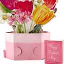 Hallmark Paper Wonder Mother's Day Pop Up Card (Marjolein Bastin Bouquet)
