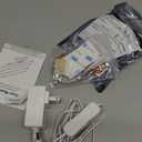 WOBANE Under Cabinet Lighting Kit,Flexible LED Strip Lights Bar,Under Counter Lights for Kitchen,Cupboard,Desk,Monitor Back,Shelf,6.6 Feet Tape Light Set,ETL Listed,120 LEDs,1100lm,2700K WarmWhite (4*20inch(White))