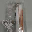 2026 Pore Vacuum, USB Rechargeable Blackhead Remover Vacuum,3 Levels Adjustable Pore Vacuum Blackhead Remover, with 5 Suction Power,6 Probes,Face Vacuum Pore Cleanser for Women & MenWhite