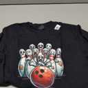 Funny Bowling Pin Faces for Bowling Lover, Men Kids Bowler T-Shirt
