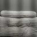 HIGOGOGO Triangular Headboard Wedge Pillow with a Cylindrical Pillow and Memory Foam Filling, Daybed Pillows for Sitting up, Reading or Working with Removable Cover,Twin 39.4"x19.7" (White)