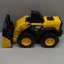 Cat Construction Toys, Steel Wheel Loader 16 - Real Steel Body, Working Arm & Bucket, Oversize All-Terrain Wheels, Heavy-Duty Construction Vehicle for Indoor/Outdoor Play, Kids Ages 3 +