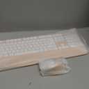 Wireless Keyboard and Mouse Combo, Ergonomic Keyboard with Wrist Rest, 2.4Ghz Wireless Connection, Compatible with PC/Laptop/Windows/Mac for Home and Office Use 