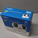 Tapo 2K Pan/Tilt Security Camera for Baby Monitor, Dog Camera w/Motion Detection, 2-Way Audio Siren, Night Vision, Cloud&SD Card Storage, Works w/Alexa & Google Assistant, 2-Pack (Tapo C210P2)