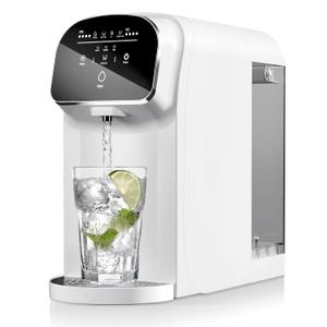 Aigerri Countertop Reverse Osmosis Water Filter, 5-Stage RO Water Filtration System with UV, 5:1 Pure-to-Drain Ratio, No Installation Required, Portable Water Purifier for Home, Kitchen, Office & RV