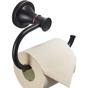 BESy Oil Rubbed Bronze Toilet Tissue Paper Holder Oil Rubbed Bronze Bathroom Accessories Toilet roll Paper Hanger, Wall Mounted, Rustproof