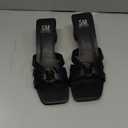 SM New York Womens Shoes, Black, 9L & 8R Sizes