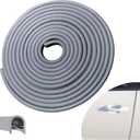 Car Door Edge Guards, 32.8Ft(10m) Car Door Protector Edge Guards Rubber Seal, Doors Edge Trim U Shape Edge Guards for Cars Trucks Suvs (Gray) (32-4/5Ft)