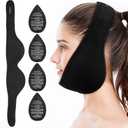 LotFancy Wisdom Teeth Ice Pack Head Wrap, Face Ice Pack for TMJ Jaw Toothache Pain Relief, with 4 Reusable Hot Cold Therapy Gel Packs, for Chin, Oral and Facial Surgery, for Kids, Teens, Petite Adults