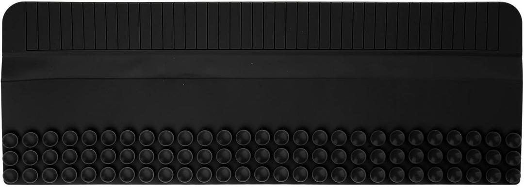 Silicone Sink Kitchen Edges Protector Bathtubs Guard Protectors for Quartzs Countertop Easy to Use Silicone Sink Splashes Guard (Black)