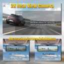 NikoMaku Mirror Dash Cam with Detached Front Camera OEM Design 11 Full Touch Screen Rear View Mirror Camera with 2K Rear Camera for Cars, HDR, Night Vision, Parking Assistance AS-J3