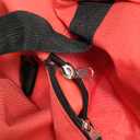 Handy Laundry Christmas Tree Storage Bag with Wheels  Fits 9 Ft Artificial Tree, Heavy Duty, Waterproof, Large Zippered Holiday Storage Container, Durable Handles, Red