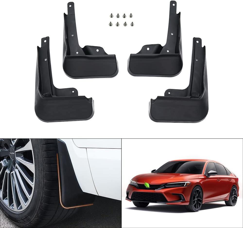 Autorder Mud Flpas Splash Guards for 2022 2023 2024 2025 Honda Civic Accessories Mudflap Fender Flares Front and Rear Mud Guard Set 4PCS (Not Fit for Hatchback)
