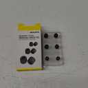 Acoustix Memory Foam Universal Earbud Tips, 6 Pcs