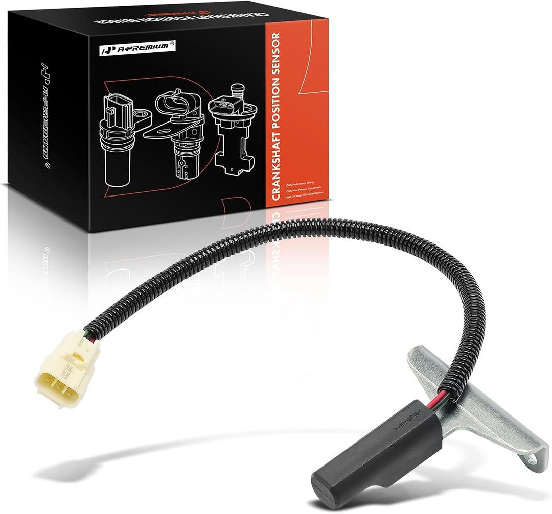 A-Premium Engine Crankshaft Position Sensor Compatible with Dodge Ram 1500 1997-2003, Ram 2500 1997-2002, Ram 3500 1997-2002, Dakota 1997-2003, 3.9L 5.2L 5.9L, Manual Transmission, Replace# 56027871AB A-Premium Engine Crankshaft Position Sensor Compatible with Dodge Ram 1500 1997-2003, Ram 2500 1997-2002, Ram 3500 1997-2002, Dakota 1997-2003, 3.9L 5.2L 5.9L, Manual Transmission, Replace# 56027871AB