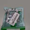 2 Pack Premium Brass 3/8" Compression x 3/8" Compression Quarter Turn Water Straight Angle Valve