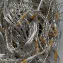 JMEXSUSS 200 LED String Lights Indoor Outdoor Clear Wire, Connectable Warm White Christmas String Lights for Bedroom, 66 Ft Twinkle Fairy Light Plug in for Wedding Home Tree Yard Patio Spring Decor