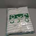 JELLYMONI Striped Duvet Cover Set - Queen Size 100% Cotton - 3PCS White & Grey Vertical Stripes Bedding - Hidden Zipper Closure & 8 Corner Ties - Breathable Comforter Cover for Bedroom