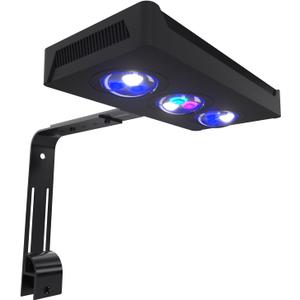 Aquarium Reef LED Light,30W Cree Spectrum Marine Saltwater Coral Aqua Knight LED Light Lamp with Timer and Sunrise Sunset Control for LPS/SPS Fish Nano Tank