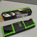 Super-Thin Open End Wrench Set, Metric, 8-Piece, Including 6, 7, 8, 9, 10, 11, 12, 13, 14, 15, 16, 17, 18, 19, 22, 24 mm, Slim Spanner Wrench Set with Rolling Pouch