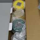 SPICA 4 Pack Wasp Traps Outdoor Hanging, Reusable, Solar Powered Bee Traps for Hornets, Bees, Yellow Jackets, Wasps with Led Light