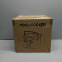 13.74 Qt Pool Cooler for Above Ground Pools, with 5 Ice Pack, Hard Cooler with Handle, Portable Above Ground Pool Accessories,Cans Keep Cold for 1-3 Days, Suitable for Poolside,Camping, Fishing