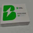 EBL D Cells 10000mAh Rechargeable Batteries (4 Counts) with C D 9V AA AAA Battery Charger