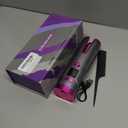 Automatic Curling Iron 3/4 inch Barrel, Cordless Automatic Curling Iron 5200mAh USB Rechargeable, Auto Hair Curler for Long Hair, Ceramic Travel Curling Wand, Auto Shut-Off & Anti-Tangle Design
