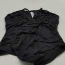 Aqua Eve Plus Size Swimsuits One Piece Bathing Suit for Women Tummy Control Sexy Halter Swimwear Black 24W