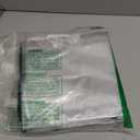 Grevosea 4 Pack Wreath Storage Bag, Christmas Garland Container, 26 Inch Clear Door Wreath Organizers Holiday Decoration Organizer with Sturdy Zippers Moving Bag for Home