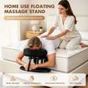 Massage Headrest for Bed, Adjustable Massage Face Cradle at Home, Portable Massage Table Kit for Sleeping Mattress, Face Down Pillow for Face Support & Post Eye Surgery Recoverywith Armrest Shelf, Basic Set