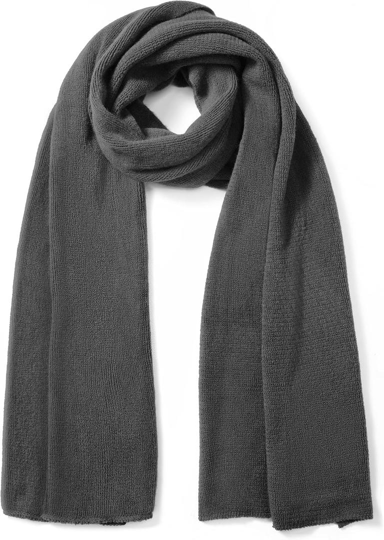 Scarf for Women, Pashmina Shawl Wraps for Evening Dresses, Large Winter Scarves Women, Scarf for Winter, Grey