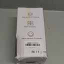 Universal Knife Block Holder, Toosbuc Round Knife Holder Without Knives,Safe & Detachable,Space Saver Knife Storage,Countertop Organizer for Kitchen (White Snowflake Dots)